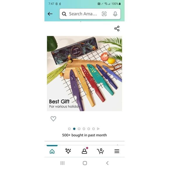 NIB ASTERCOOK KNIFE SET - Picture 3 of 6